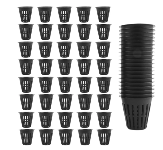 2" slotted net pots (6 pack)